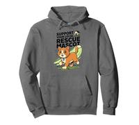 Apoya a tu Mascota de Rescate Local Adopta No compres Gato Sudadera con Capucha