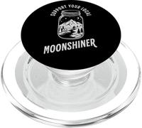 Apoya a tu montaña Local de Tarro de albañil Moonshiner PopSockets PopGrip para MagSafe