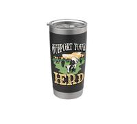 Apoya a tu rebaño Granjero lechero Animales de granja Ganadería Vaso térmico de acero inoxidable de doble pared