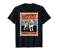 Apoya a tu Rescate Animal Local Adopta No compres Camiseta