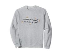 Apoya a tu ropa local para fanáticos del K-Pop Regalo para amantes de la música KPOP Sudadera