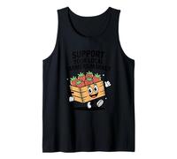 Apoya a Tus Agricultores Locales Fruit Graphic Cute Fruit Camiseta sin Mangas