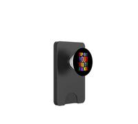 Apoya a tus amigos afrutados divertido orgullo LGBTQ arco iris gay PopSockets PopWallet para MagSafe