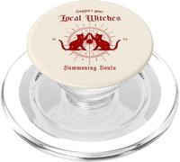 Apoya a Tus Brujas Locales 1692 (gráfico de Gato Brujo) PopSockets PopGrip para MagSafe
