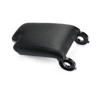 Apoya Brazos Coche Consola Para BMW Para E46 1998-2006 Kit Reemplazo Cubierta Reposabrazos Para Consola Central Coche Cuero Fibra Lado Izquierdo Del Conductor(Negro)