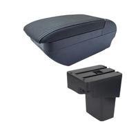 Apoya Brazos Coche Consola Para ESQ 2010-2019 Detalles De La Modificación Del Compartimento Almacenamiento Reposabrazos Accesorios Para Automóviles(F black line No USB)