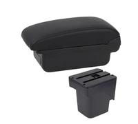 Apoya Brazos Coche Consola Para Ford Para Focus 2 Para Mk2 2005-2011 Reposabrazos Compartimento De Almacenamiento(A2 black line No USB)