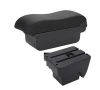 Apoya Brazos Coche Consola Para Seat Para Ibiza Para 6j Para MK4 IV Para 6L (2018-2025) Compartimento Almacenamiento Piezas Modernización Interior(C2 Black line NO USB)