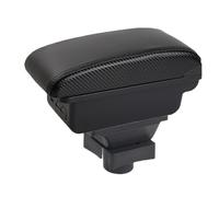 Apoya Brazos Coche Consola Reposabrazos Central Para Citroen Para C4 Compartimento De Almacenamiento Con Soporte Los Codos Para Conductor Pasajero(A-3USB-Black line)
