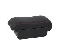 Apoya Brazos Coche Consola Reposabrazos Para Opel Para Corsa E Compartimento Central Almacenamiento Accesorios Reequipamiento Específicos Para Interior Coche(B red line 3USB)