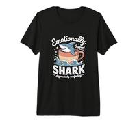 Apoya emocionalmente a los Tiburones agresivamente reconfortante Camiseta Premium