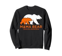 Apoya la concienciación sobre la leucemia Mama Bear para mujeres y hombres Sudadera