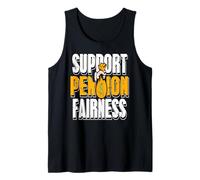 Apoya la Equidad en Las Pensiones y los Derechos Camiseta sin Mangas