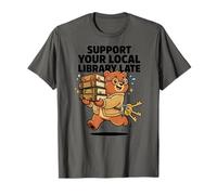 Apoya Las Llaves secretas de Late Bear de tu Biblioteca Local Camiseta