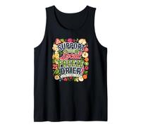 APOYA SU SECADOR DE CONGELACIÓN Local Mercado de proveedores Locales Camiseta sin Mangas