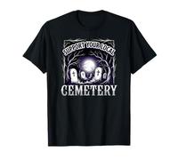 Apoya tu Cementerio Local, Divertido Cementerio gótico Espeluznante Camiseta