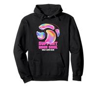 Apoya tu Club de Amor Propio del Alma (Declaración de Amor Propio) Sudadera con Capucha