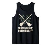 Apoya tu Lema Local de Bruja Feminista del Orgullo Oculto Camiseta sin Mangas