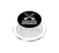 Apoya tu Lema Local de Bruja Feminista del Orgullo Oculto PopSockets PopGrip para MagSafe