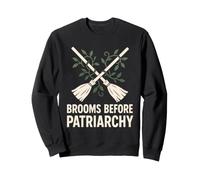 Apoya tu Lema Local de Bruja Feminista del Orgullo Oculto Sudadera