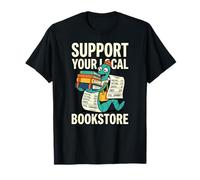 Apoya tu librería Local Poesía Ficción Café Camiseta