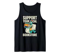 Apoya tu librería Local Poesía Ficción Café Camiseta sin Mangas