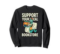 Apoya tu librería Local Poesía Ficción Café Sudadera