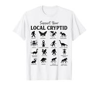 Apoya tu Tabla Local de Criaturas legendarias críptidas Camiseta