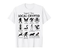 Apoya tu Tabla Local de Criaturas legendarias críptidas Camiseta