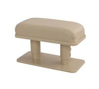 Apoyabrazos ajustable para el codo del coche con 3 ajustes de altura, piel sintética ergonómica y almohadilla antideslizante ABS para asientos del conductor y del pasajero, apto para la mayoría de