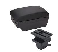 Apoyabrazos Caja Almacenamiento Para Octavia Para MK2 Para Yeti 2005 2006 2008 2009 2010 2011 2012 2013 Detalles Interiores Reposabrazos Caja De Almacenamiento(B2 Black line 3USB)