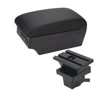 Apoyabrazos Caja Almacenamiento Para Octavia Para MK2 Para Yeti 2005 2006 2008 2009 2010 2011 2012 2012 Detalles Interiores Reposabrazos Caja De Almacenamiento(A2 Black line 7USB)