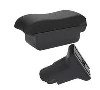 Apoyabrazos Caja Para Fiat 500 CRONOS Accesorios Específicos Reposabrazos Mejora Altura Espacio Almacenamiento Central Interior Central Ajustable Reposabrazos(C Black line NO USB)