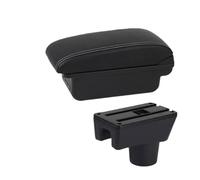 Apoyabrazos Caja Para Mitsubishi Para Mirage Para Space Para Star 2010-2022 Accesorios De Almacenamiento Para Coche: Caja Reposabrazos Central Ajustable Reposabrazos(B white line 3USB 1)