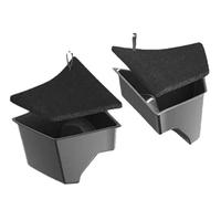 Apoyabrazos Caja Para Tesla Para Model 3 2025 2026 Contenedores Almacenamiento Maletero Con Tapas Alfombradas TPE Organizador Trasero Impermeable Lateral Caja Almacenamiento Reposabrazos(1)