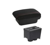 Apoyabrazos Caja Para VW Para Polo 9N 3 Mk4 2002-2009 Reposabrazos Accesorios De Almacenamiento Para El Interior Del Coche Reposabrazos Doble Capa(A red line No USB)