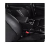 Apoyabrazos Central Para Hyundai Para I20 2021 2022 2023 2024 Compartimento Reposabrazos Coche Compartimento Almacenamiento Central Doble Capa Portavasos Reequipamiento(M1 black line 3USB)