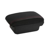 Apoyabrazos Coche Para Seat Para Ibiza 6j 6L 2010-2019 Caja De Almacenamiento Para Reposabrazos Accesorio Reacondicionamiento Específico(A1 red line No USB)