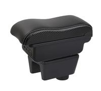 Apoyabrazos Coche Para Seat Para Ibiza 6j 6L Reposabrazos Central Con Compartimento Portaobjetos Soporte Para El Codo Para Conductor Pasajero(B-3USB-White line)