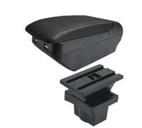 Apoyabrazos Coche Para Skoda Para Yeti Mk2 2005-2012 Caja De Almacenamiento Interior Para Reposabrazos Accesorios Reacondicionamiento Específicos(H All Black 4 USB)