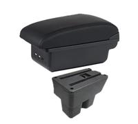 Apoyabrazos Coche Para Suzuki Para Jimny Para JB74 2019-2025 Caja Reposabrazos Almacenamiento Interior Coche Accesorios Reequipamiento Dedicados Caja De Reposabrazos(B1 black line 3USB)