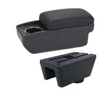 Apoyabrazos Coche Reposabrazos Para Seat Para Ibiza 6j 6L Caja De Almacenamiento Para Coche Piezas Reacondicionamiento Accesorios Interiores(B2 Black line 6USB)