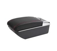 Apoyabrazos Coche Reposabrazos Para Toyota Para Avanza Para Rush Caja De Almacenamiento Interior Accesorios Coche Reequipamiento Dedicados(C red line 7USB)