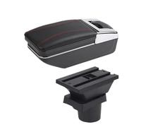 Apoyabrazos Coche Reposabrazos Para VW UP Compartimento De Almacenamiento Para Consola Coche Accesorios Actualización Dedicados Para Seat Mii(A red line NO USB)