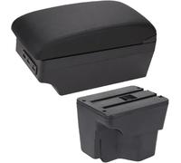 Apoyabrazos de la consola central del coche Reposabrazos para KIA para Rio 3 K2 X-line 2011-2016, consola central de almacenamiento(A Black line 7)