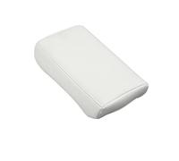 apoyabrazos del Coche Funda para reposabrazos con Almohadilla Protectora antiarañazos para Tesla para Model Y 2022 para Model 3 2018 2019 2020 2021(Blanco)