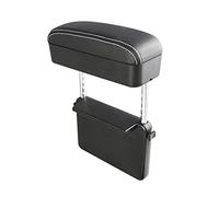 Apoyabrazos del coche Reposabrazos para coche, organizador de accesorios para reposabrazos de coche, cojín para soporte de codo para coche, caja de reposabrazos ajustable universal para coche(White Li