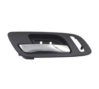 Apoyabrazos interior coche Manija De Puerta Interior Delantera Izquierda Derecha Del Coche Compatible Con Golf Para Jetta Para Passat Para Tiguan Para CC Para Atlas OE 5G1 837 016 A(Chrome-FL)