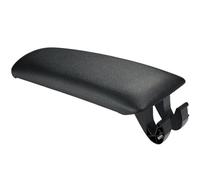 Apoyabrazos para A4, Tapa del apoyabrazos para coche para A4 B6 B7 2002-2007, Cuero, OE: 8E0864245E (Negro)