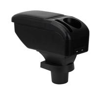 Apoyabrazos para Asiento Arona Caja Organizadora De Consola Central con Doble Capa De Almacenamiento Ideal para Apoyar Los Codos